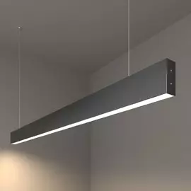 101-200-30-128 128см 25W 4200K черная шагрень Линейный светодиодный подвесной односторонний светильник Electrostandard a042952