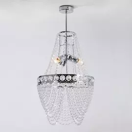 10206/3 хром Люстра подвесная ЕВРОСВЕТ