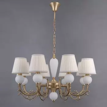 1026/8H-AB-P Люстра подвесная Lumien Hall Санна