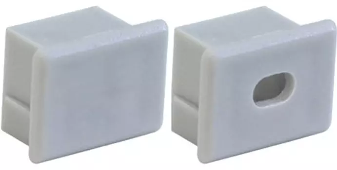 Заглушка с отверстием для профиля САВ261 Feron LD0261 (10307)