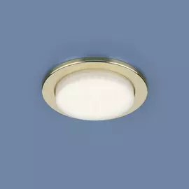 1035 GX53 CH GD золото Встраиваемый точечный светильник Elektrostandard