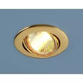 104S MR16 GD золото Встраиваемый точечный светильник Elektrostandard (a031466)