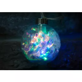 1060706 Ёлочная игрушка Luxor BC-536 11 см, 3 штуки