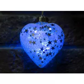 1060709 Ёлочная игрушка Luxor BC-539 11 см, 3 штуки