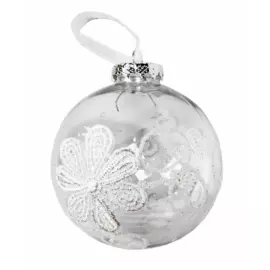 1060712 Ёлочная игрушка Jewel Night BC-533 8 см, 3 штуки