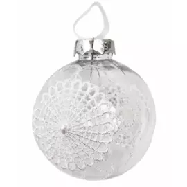 1060713 Ёлочная игрушка Jewel Night BC-534 8 см, 3 штуки