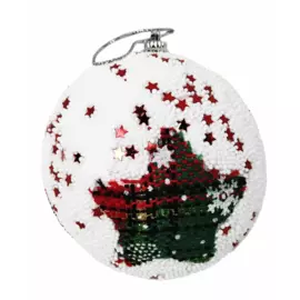 1060716 Ёлочная игрушка Jewel Night BC-511 8 см, 4 штуки