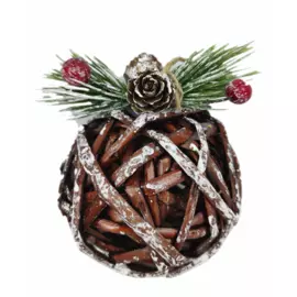 1060718 Ёлочная игрушка Jewel Night BC-513 8 см, 3 штуки