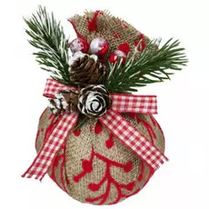 1060722 Ёлочная игрушка Jewel Night BC-502 8 см, 3 штуки