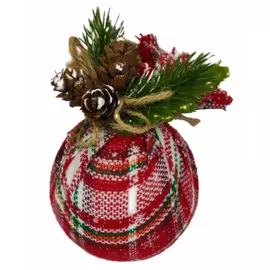 1060725 Ёлочная игрушка Jewel Night BC-503 8 см, 3 штуки