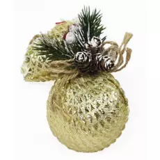 1060728 Ёлочная игрушка Jewel Night BC-504 8 см, 3 штуки