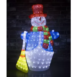 1060782 Светодиодная фигура снеговик Luxor уличная (9234-10) 1 м