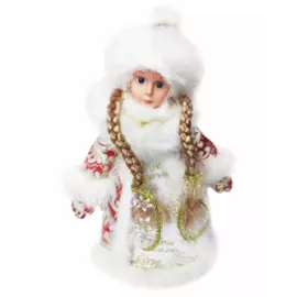 1060798 Снегурочка под елку SaintNik конфетница (9147-14) 0,35 м