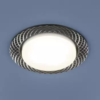 1071 GX53 BK черный Точечный встраиваемый светильник Elektrostandard (a037498)