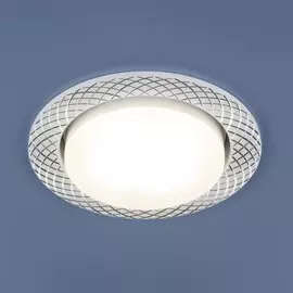 1071 GX53 WH белый Точечный встраиваемый светильник Elektrostandard (a037499)