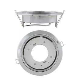 10952 Светильник ультратонкий встраиваемый Uniel GX70-H5 CHROME 1 PROM