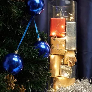 10м. Гирлянда линейная теплый свет Роса Feron CL576 (48186)