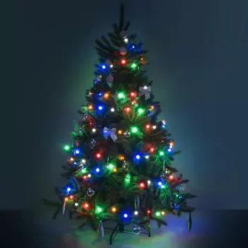 10м. Гирлянда нить RGB с эффектом мерцания IP65 Eurosvet 400-103 (a049832)