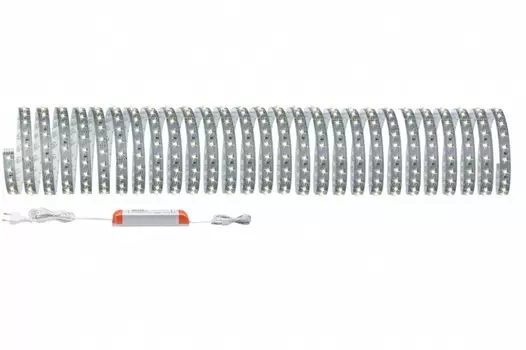 10м. Светодиодная лента теплого цвета 2700К, 70W, 24V, 72LED/m, IP20 Paulmann MaxLED 500 Basiss 70829