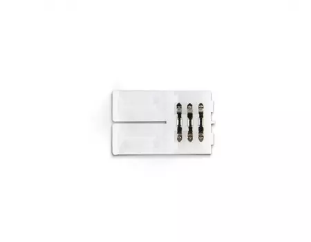 10шт. Соединитель прямой для светодиодной ленты 2835 12/24V (3 конт.) Ambrella light ILLUMINATION LED GS6101