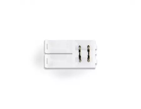 10шт. Соединитель прямой для светодиодной ленты 5050 12/24V (2 конт.) Ambrella light ILLUMINATION LED GS6051