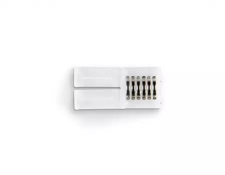 10шт. Соединитель прямой для светодиодной ленты 5050 12/24V (6 конт.) Ambrella light ILLUMINATION LED GS6301