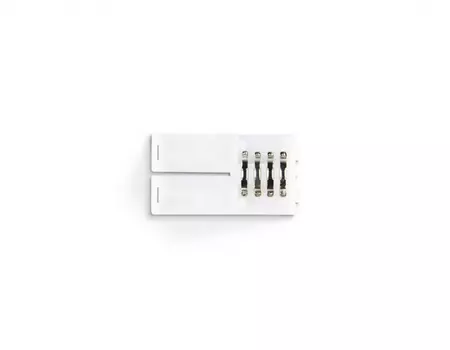 10шт. Соединитель прямой для светодиодной ленты 5050 12/24V (4 конт.) Ambrella light ILLUMINATION LED GS6201