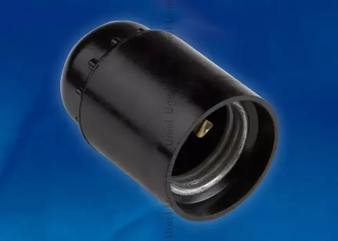 11020 Патрон подвесной. Карболитовый Е27 Uniel ULH-01-E27-Bakelite