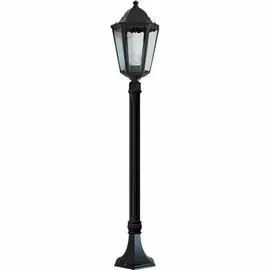 Светильник садово-парковый Feron 6210/PL6210 столб 100W E27 230V, черный 11076