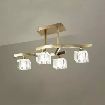 1107 Потолочная люстра на штанге Mantra CUADRAX