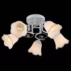 11452/5C Потолочная люстра Natali Kovaltseva WHITE GOLD