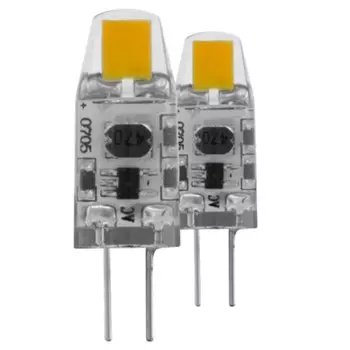 2шт. Светодиодная диммируемая лампа G4 2х1,2W 2700K (теплый) Eglo 11551