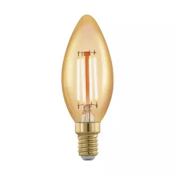Ретро лампа E14 4W 1700K (теплый) C37 Eglo 11698