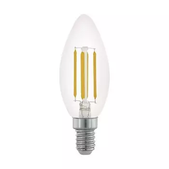Филаментная диммируемая лампа E14 3.5W 2700K (теплый) C35 Eglo 11704
