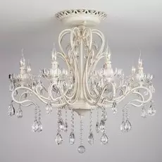 Подвесная люстра Eurosvet 12205/8 белый Strotskis