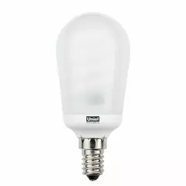1222 Лампа энергосберегающая E14 12Вт 4200К (белый) Uniel ESL-B45-12-4200-E14