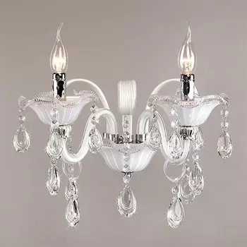 125/2 Настенное бра с хрусталем Bogates 124,125 Strotskis