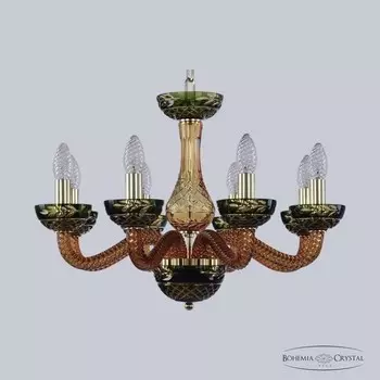 1309/8/200 G Am/Amber-Green/H-1J Подвесная люстра Bohemia Ivele Crystal