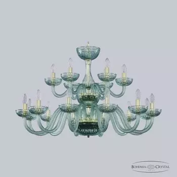 1310/12+6/360/2d G Bi/Birusa/M-1G Подвесная люстра Bohemia Ivele Crystal