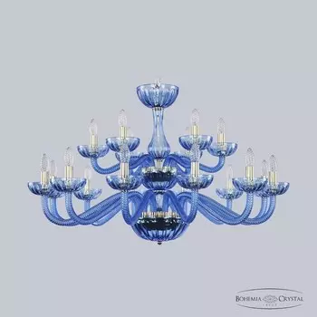1311/12+6/360/2d G Aq/Aquamarine/M-1H Подвесная люстра Bohemia Ivele Crystal