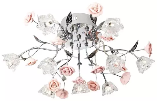 136-107-09 Потолочная люстра со светодиодной подсветкой, с пультом ду Velante