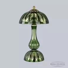 1370L/3/25 G Clear-Green/H-1H Настольная лампа Bohemia Ivele Crystal