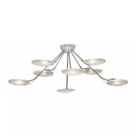 137.54.8 Люстра потолочная Notes Silver Light 8XЕG9X33W