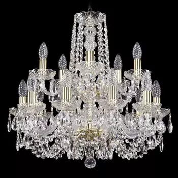 1402/10+5/195/2d/G Подвесная люстра Bohemia Ivele