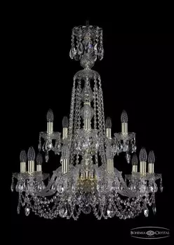 1402/10+5/240/XL-90/2d/G Подвесная люстра Bohemia Ivele Crystal