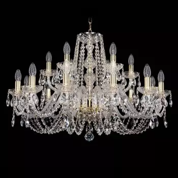 1402/12+6/300/G Подвесная люстра Bohemia Ivele