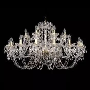 1402/16+8/400/G Подвесная люстра Bohemia Ivele Crystal