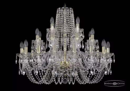 1402/16+8+4/300/G Подвесная люстра Bohemia Ivele Crystal