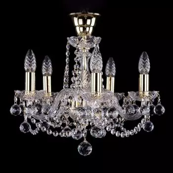 Подвесная люстра Bohemia Ivele 1402/5/141 G Balls Tube