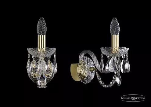 1402B/1/141/G Бра Bohemia Ivele Crystal